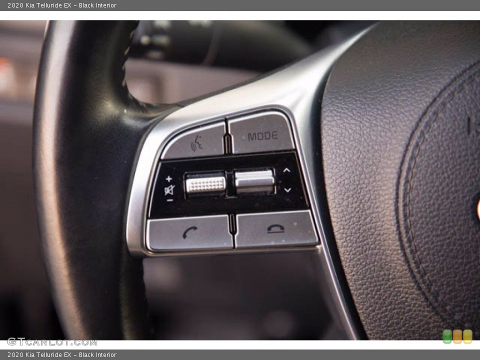 Black Interior Steering Wheel for the 2020 Kia Telluride EX #142914432