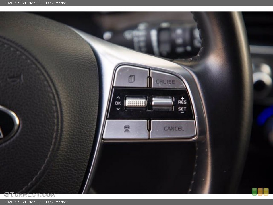Black Interior Steering Wheel for the 2020 Kia Telluride EX #142914438