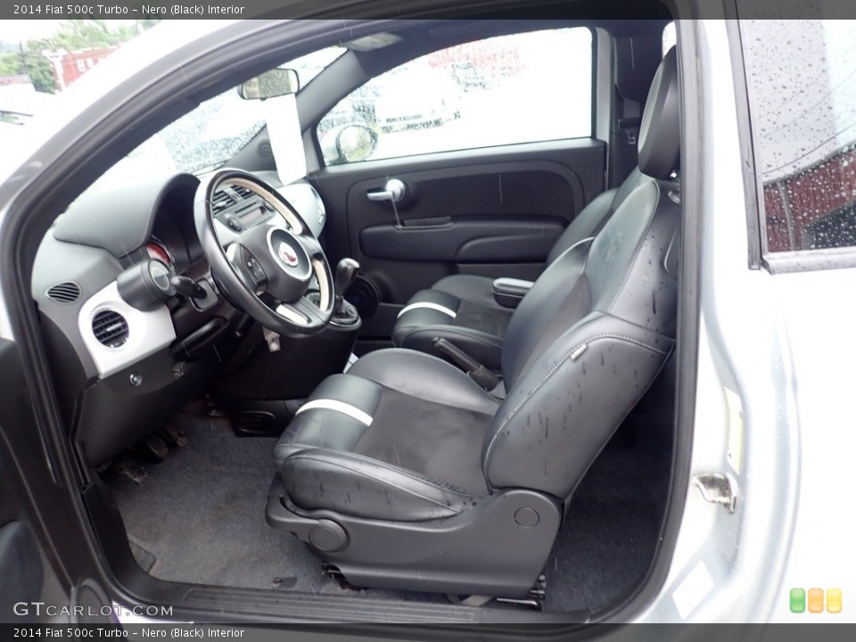 Nero (Black) Interior Photo for the 2014 Fiat 500c Turbo #142921114