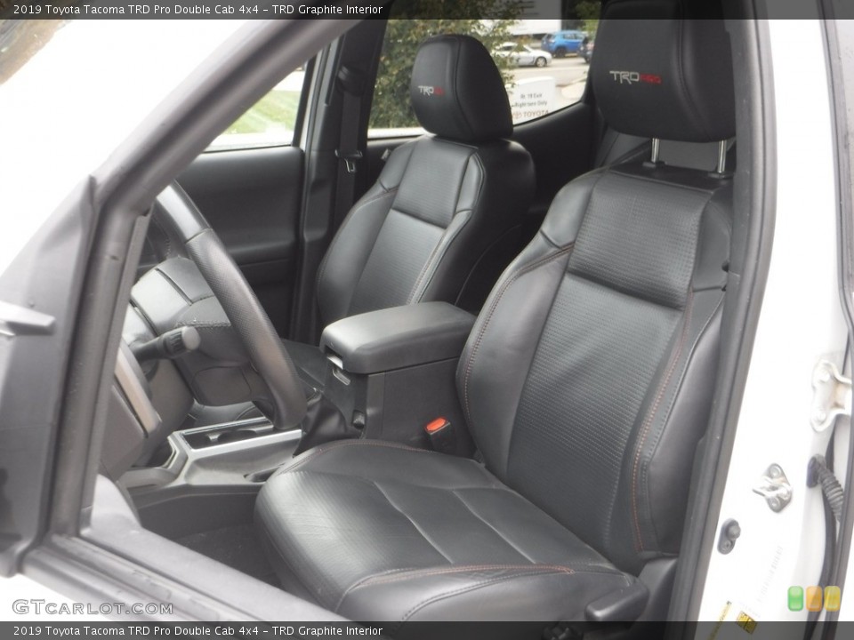 TRD Graphite Interior Front Seat for the 2019 Toyota Tacoma TRD Pro Double Cab 4x4 #142921810