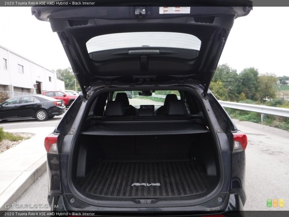 Black Interior Trunk for the 2020 Toyota RAV4 XSE AWD Hybrid #142922512