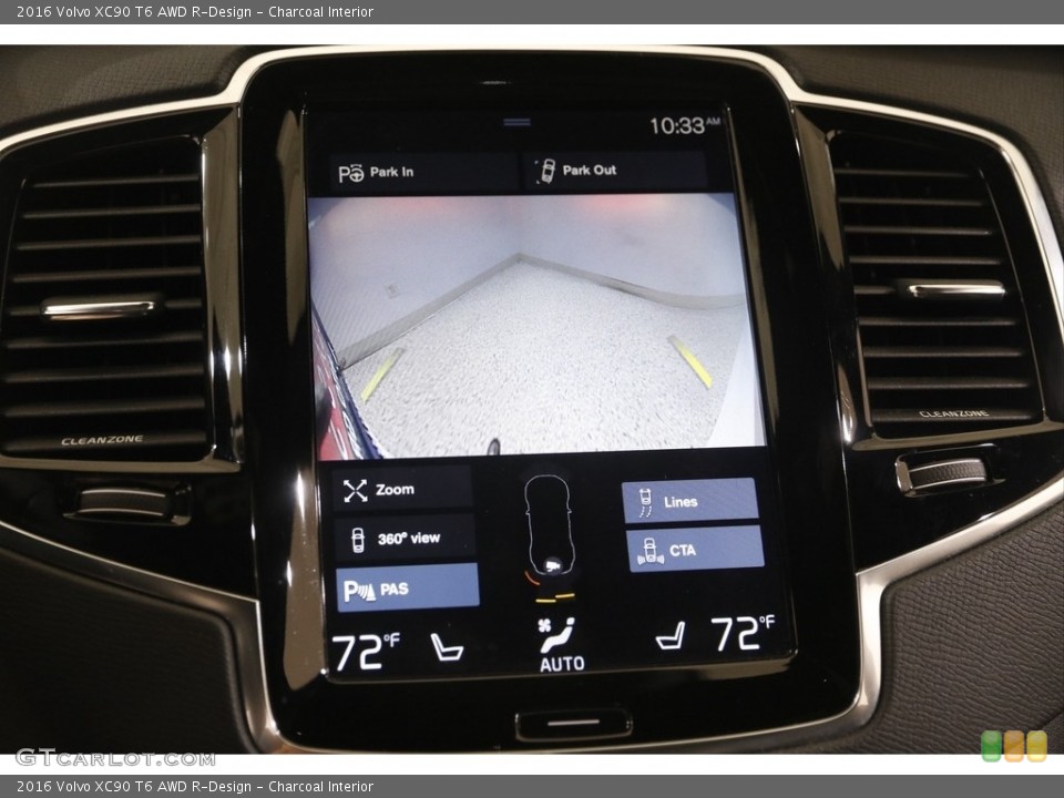 Charcoal Interior Controls for the 2016 Volvo XC90 T6 AWD R-Design #142922866