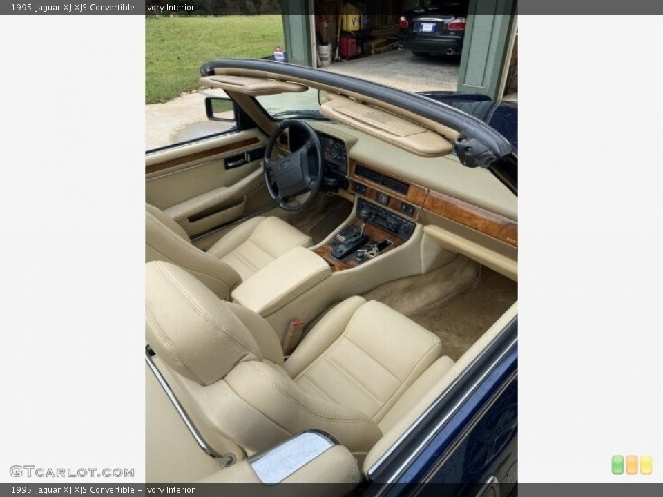Ivory Interior Dashboard for the 1995 Jaguar XJ XJS Convertible #142923157