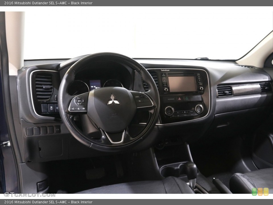 Black Interior Dashboard for the 2016 Mitsubishi Outlander SEL S-AWC #142925807