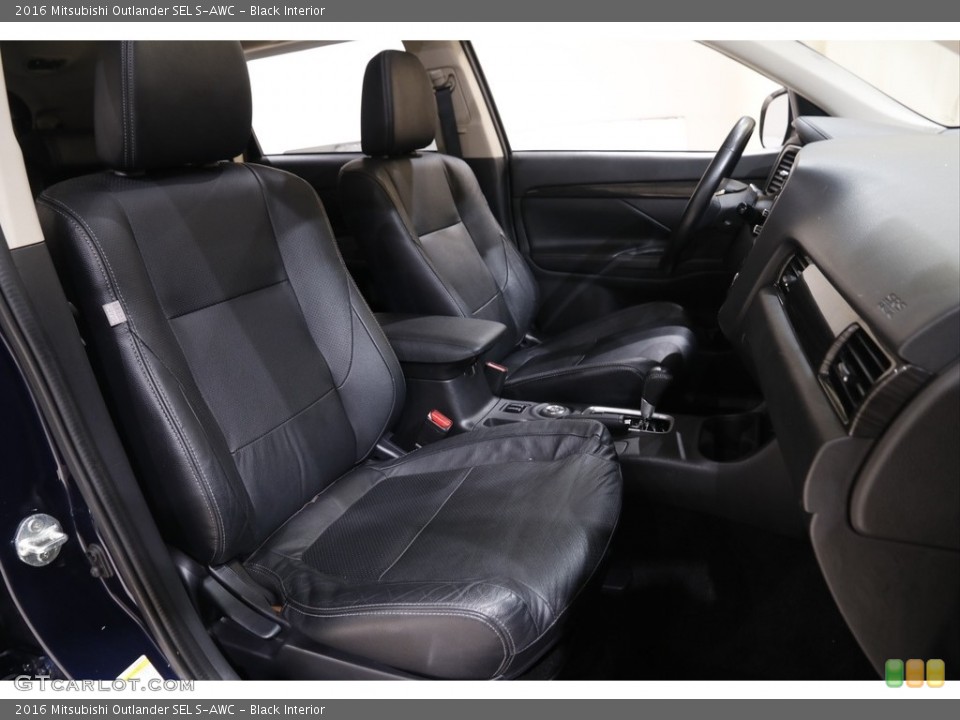 Black Interior Front Seat for the 2016 Mitsubishi Outlander SEL S-AWC #142925943