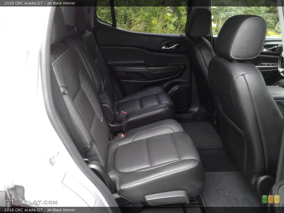 Jet Black Interior Rear Seat for the 2018 GMC Acadia SLT #142927782