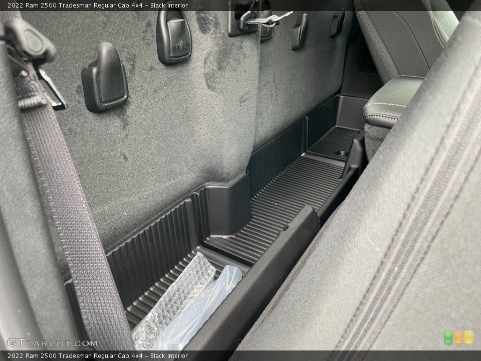 Black Interior Rear Seat for the 2022 Ram 2500 Tradesman Regular Cab 4x4 #142928320