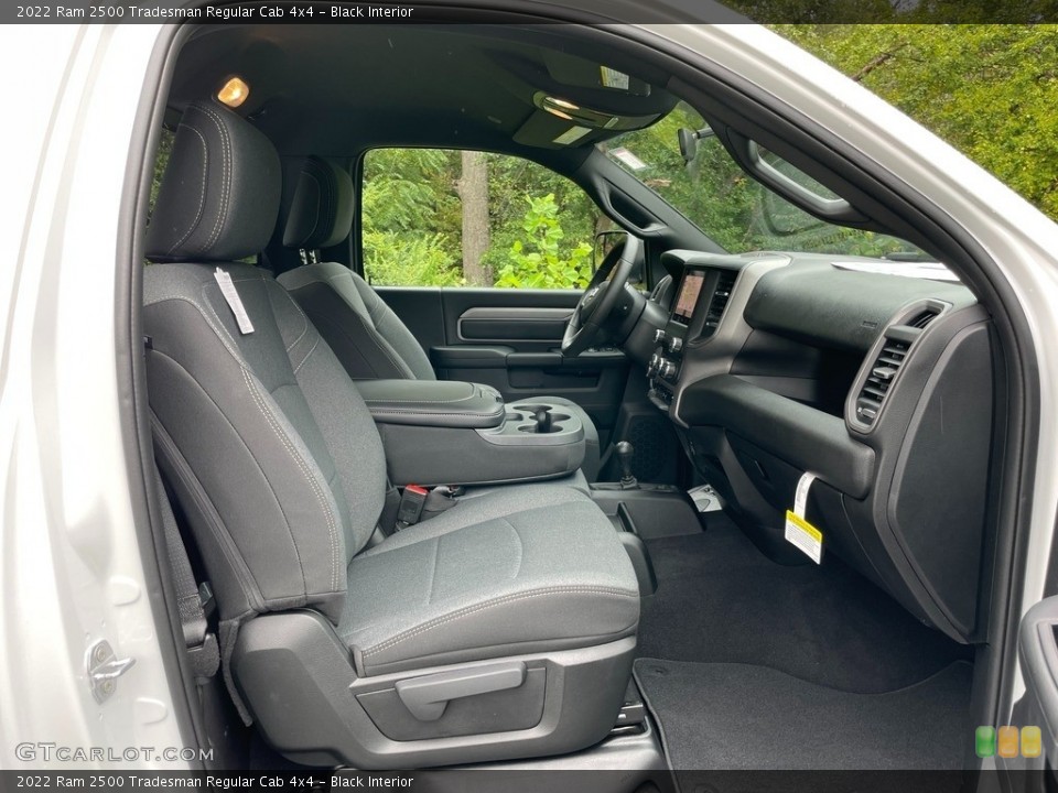 Black Interior Front Seat for the 2022 Ram 2500 Tradesman Regular Cab 4x4 #142928337