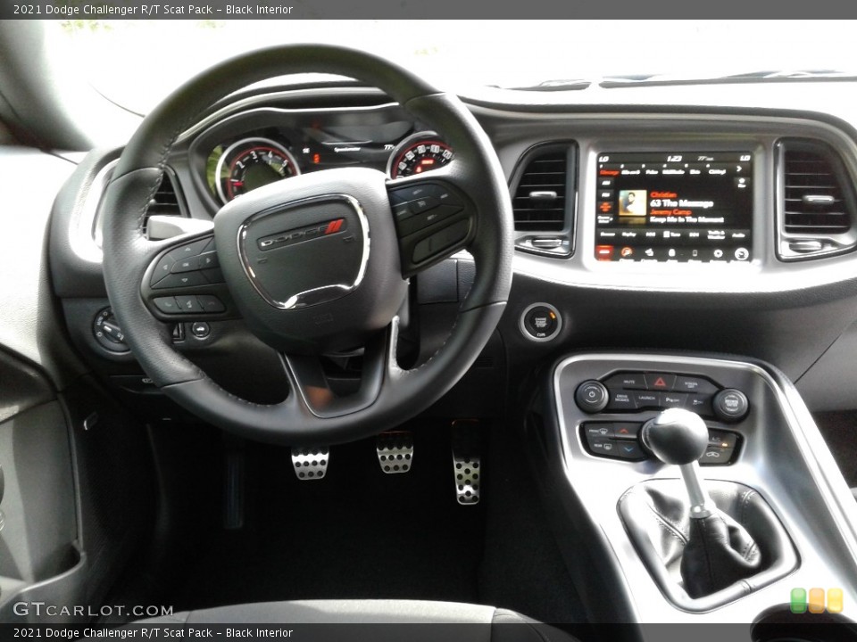 Black Interior Dashboard for the 2021 Dodge Challenger R/T Scat Pack #142929435