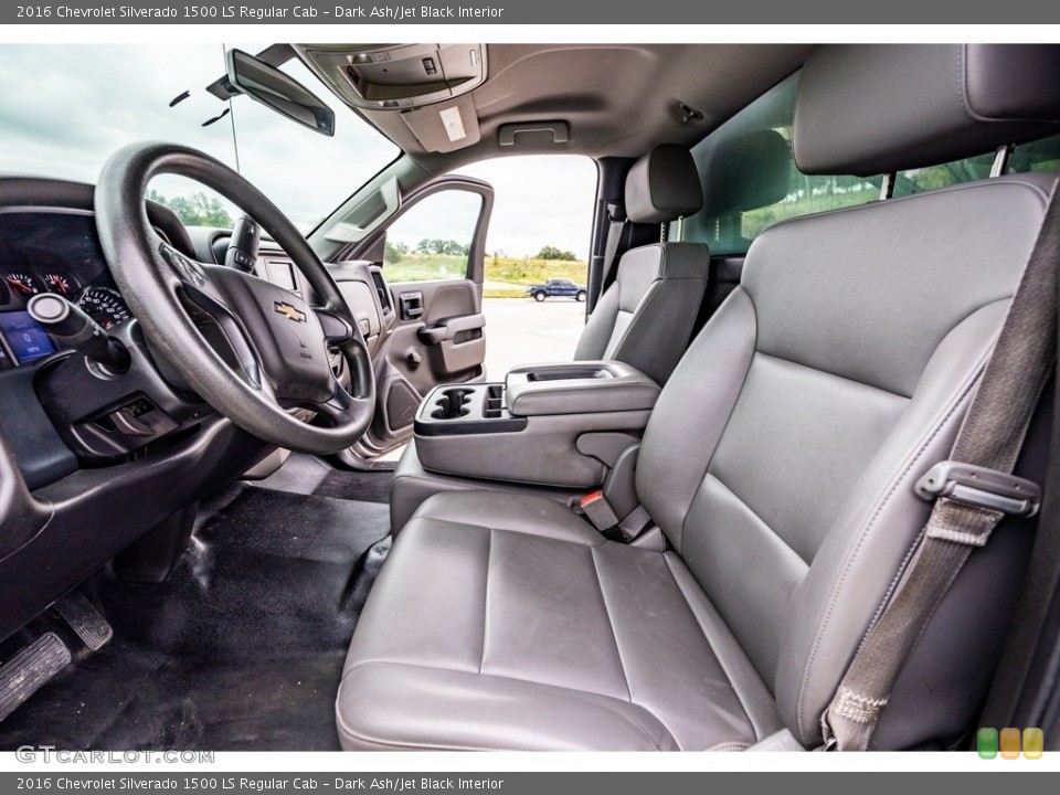 Dark Ash/Jet Black Interior Photo for the 2016 Chevrolet Silverado 1500 LS Regular Cab #142934520
