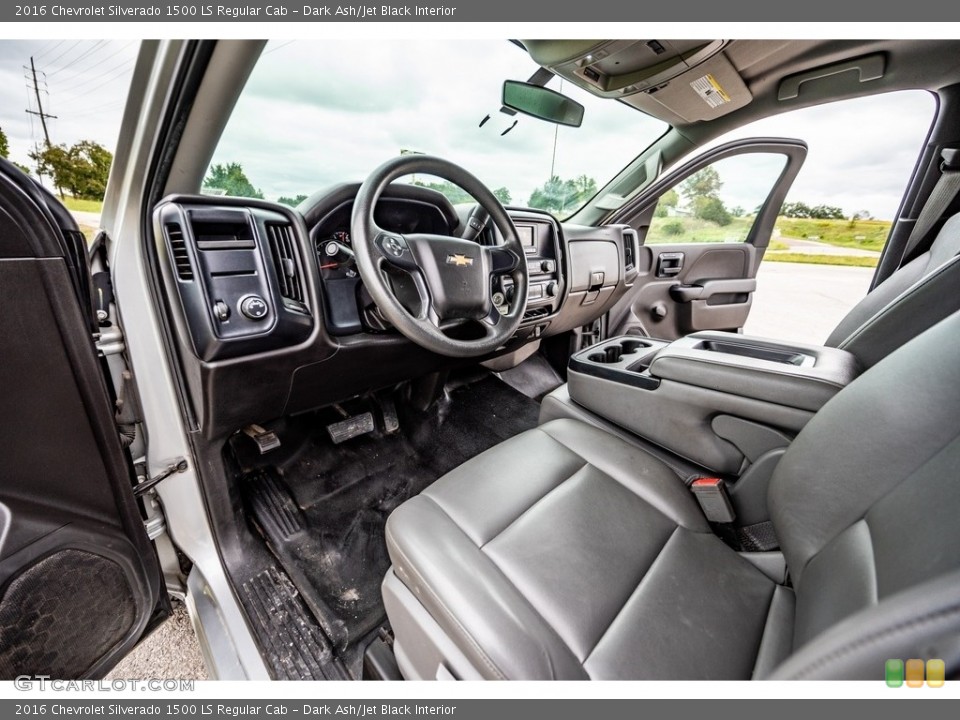 Dark Ash/Jet Black Interior Front Seat for the 2016 Chevrolet Silverado 1500 LS Regular Cab #142934538