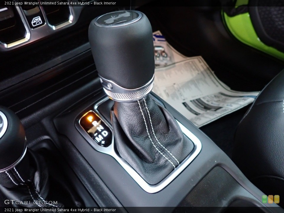 Black Interior Transmission for the 2021 Jeep Wrangler Unlimited Sahara 4xe Hybrid #142934700