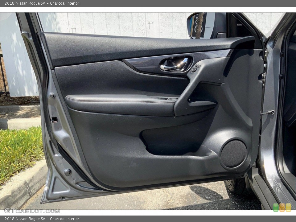Charcoal Interior Door Panel for the 2018 Nissan Rogue SV #142940673