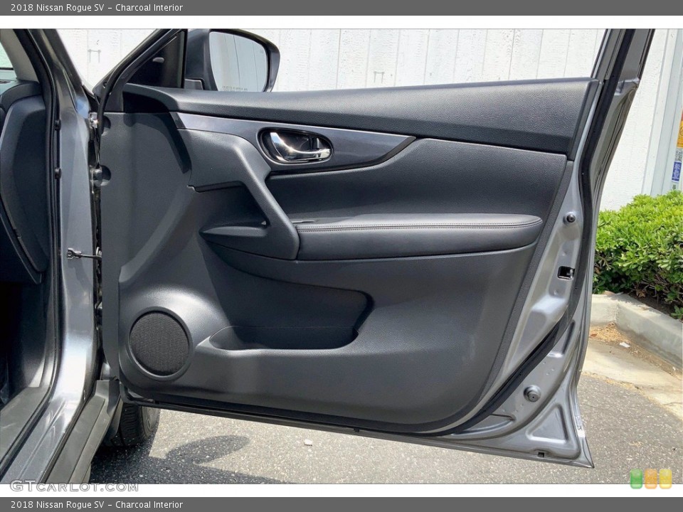 Charcoal Interior Door Panel for the 2018 Nissan Rogue SV #142940676