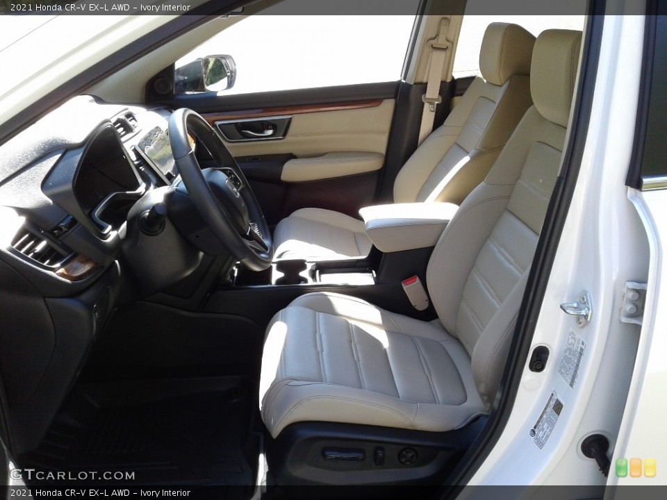 Ivory Interior Photo for the 2021 Honda CR-V EX-L AWD #142942214