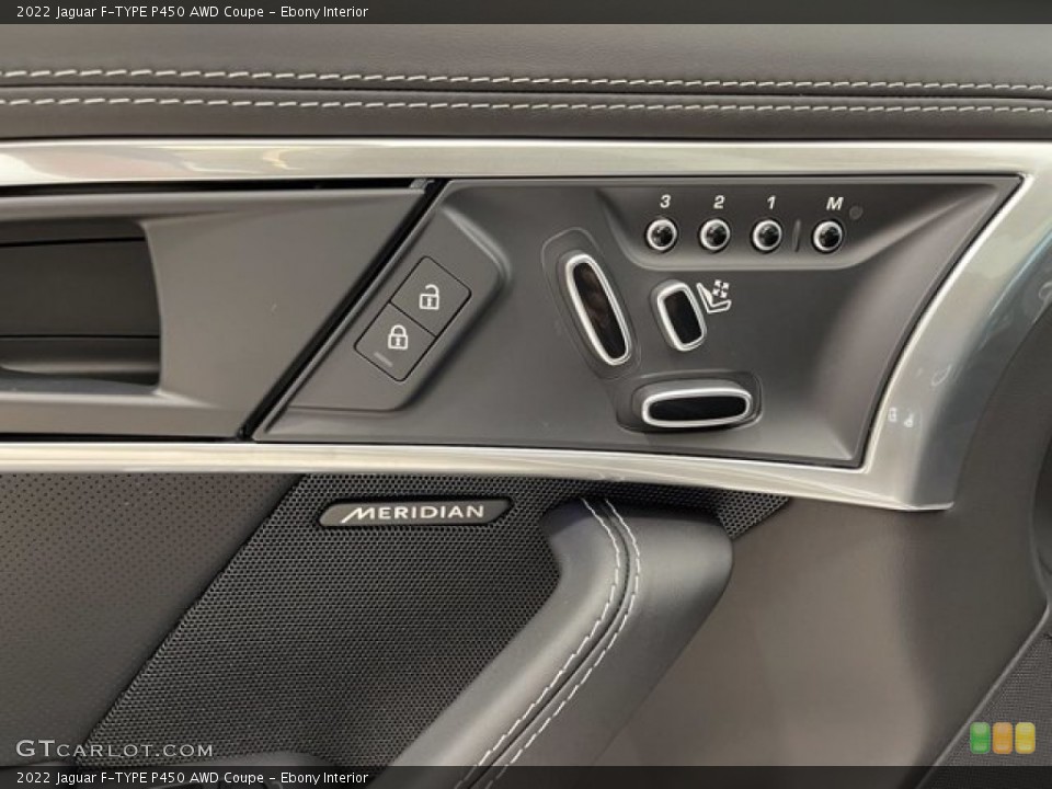 Ebony Interior Controls for the 2022 Jaguar F-TYPE P450 AWD Coupe #142945605