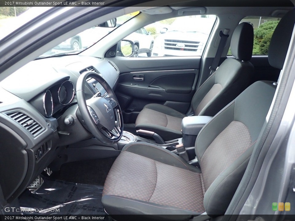 Black Interior Photo for the 2017 Mitsubishi Outlander Sport LE AWC #142946790