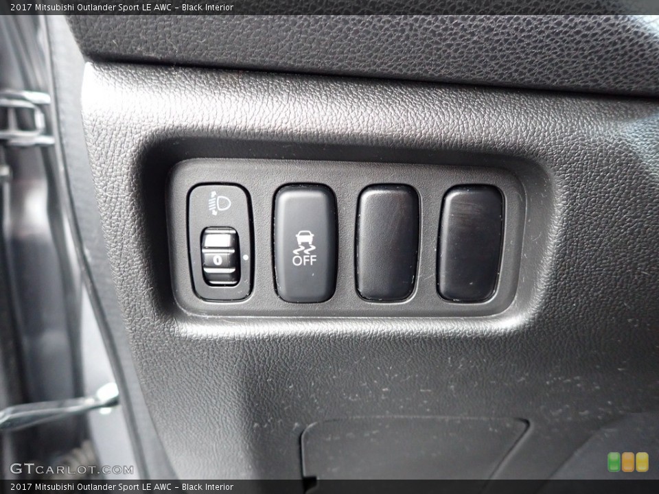 Black Interior Controls for the 2017 Mitsubishi Outlander Sport LE AWC #142947060
