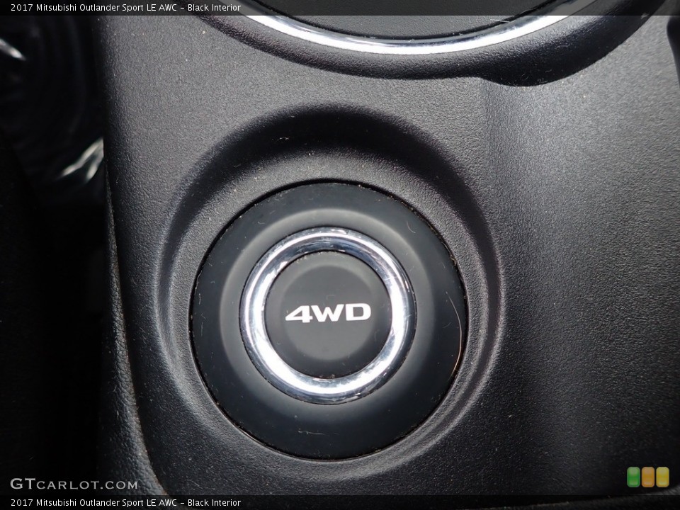 Black Interior Controls for the 2017 Mitsubishi Outlander Sport LE AWC #142947090