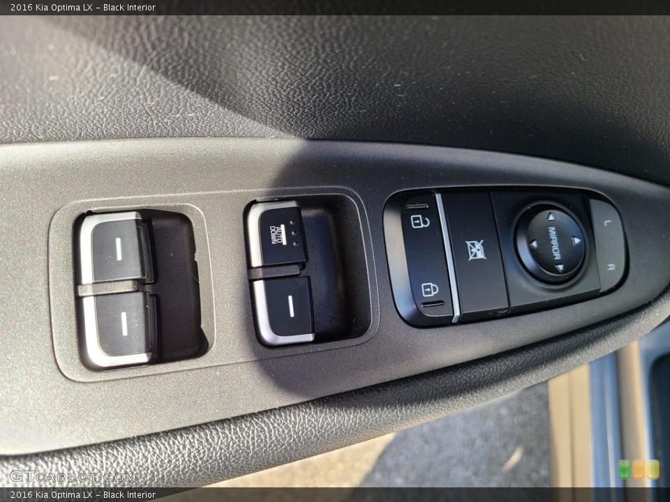 Black Interior Door Panel for the 2016 Kia Optima LX #142947156
