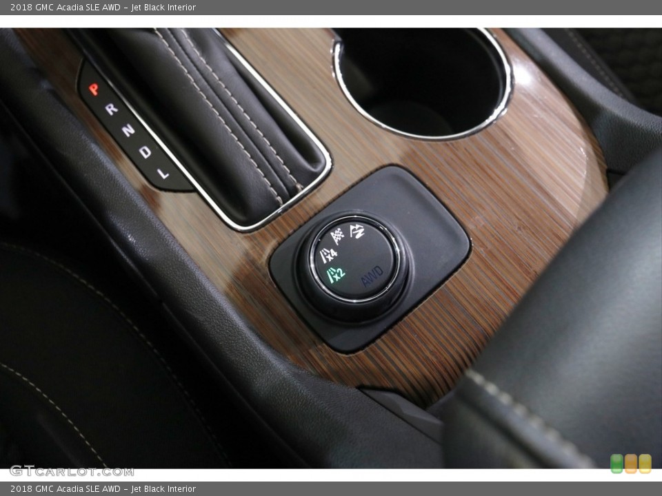 Jet Black Interior Controls for the 2018 GMC Acadia SLE AWD #142952431
