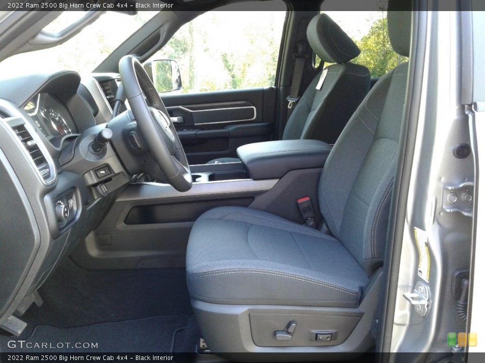 Black Interior Photo for the 2022 Ram 2500 Big Horn Crew Cab 4x4 #142957105