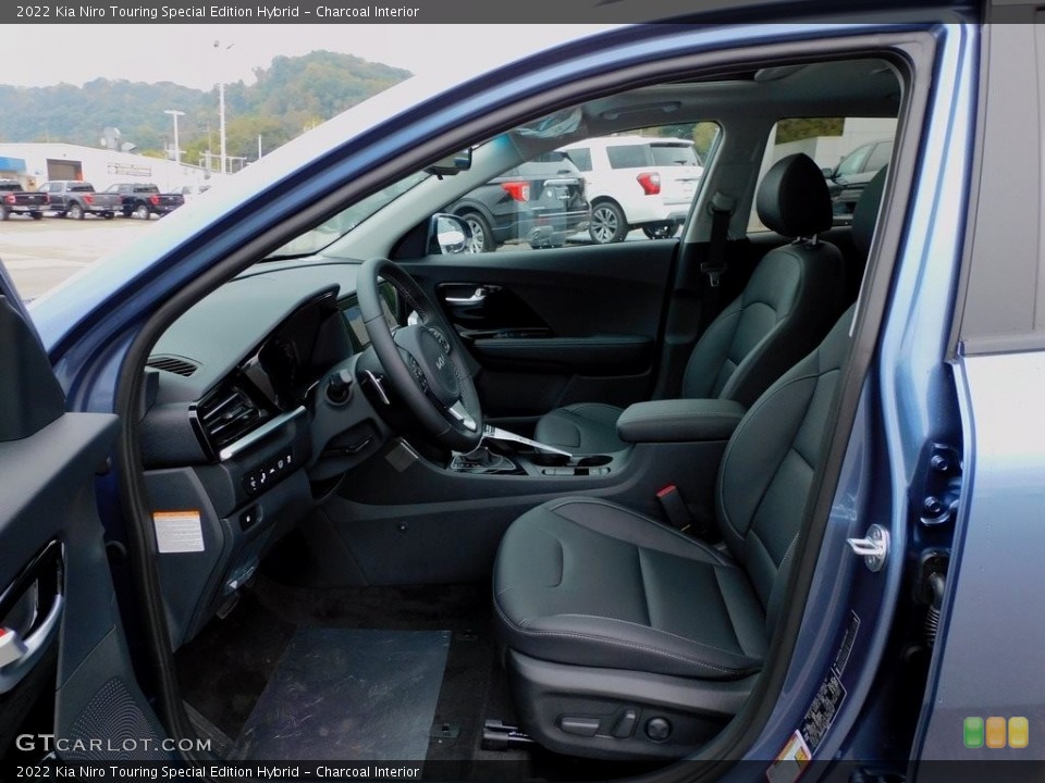 Charcoal Interior Front Seat for the 2022 Kia Niro Touring Special Edition Hybrid #142960035