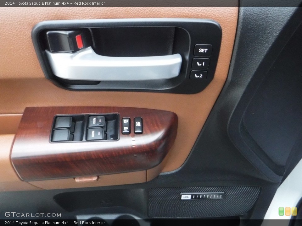 Red Rock Interior Door Panel for the 2014 Toyota Sequoia Platinum 4x4 #142962798