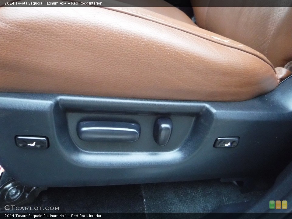 Red Rock Interior Front Seat for the 2014 Toyota Sequoia Platinum 4x4 #142962819