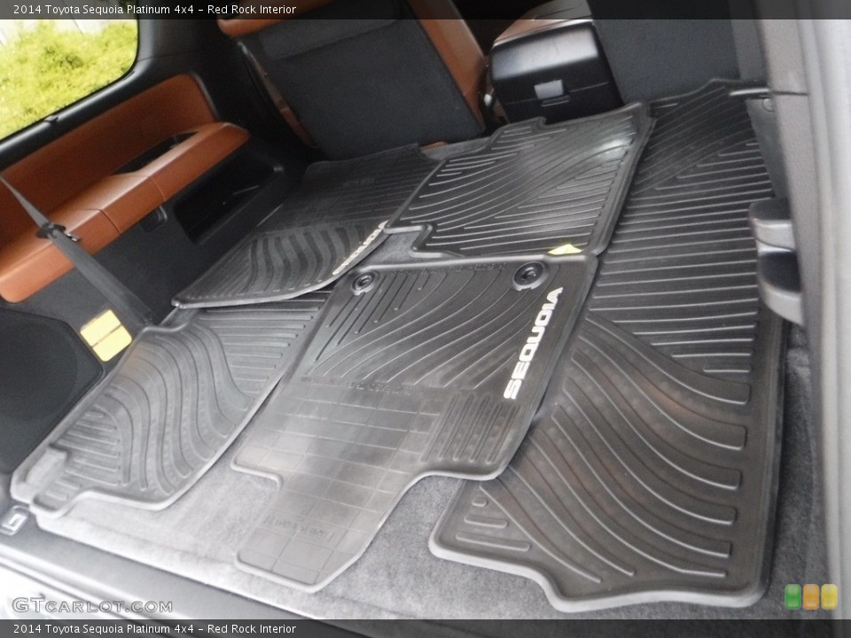 Red Rock Interior Trunk for the 2014 Toyota Sequoia Platinum 4x4 #142963158