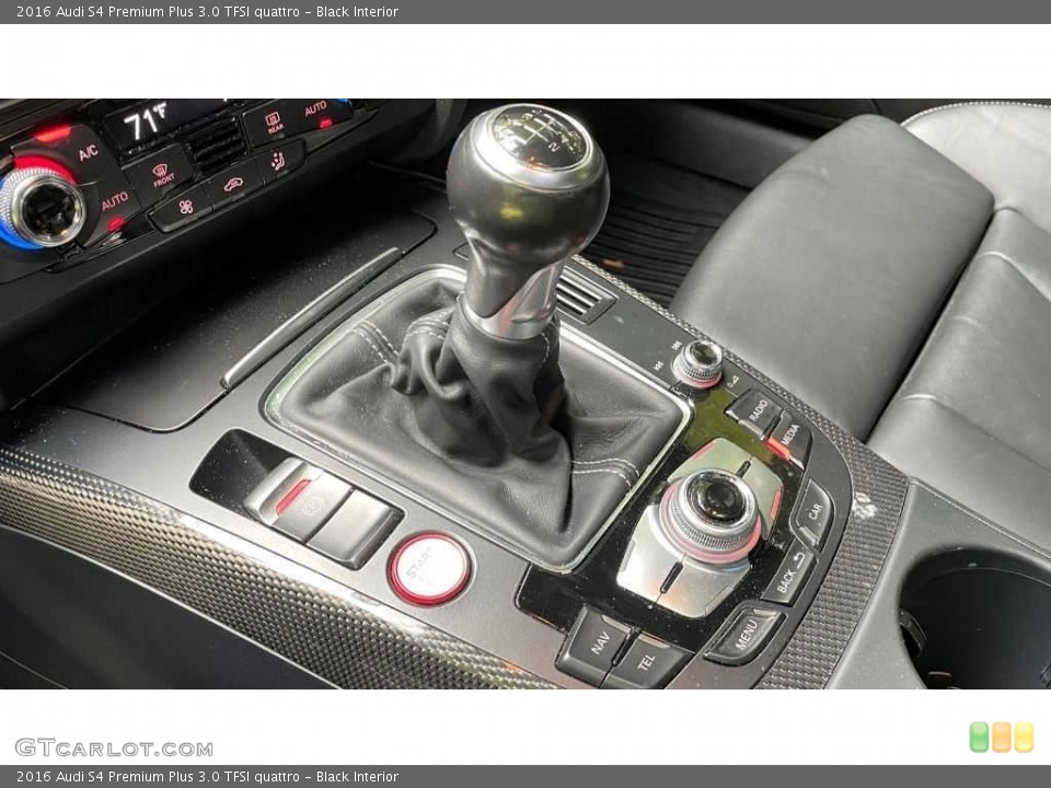Black Interior Transmission for the 2016 Audi S4 Premium Plus 3.0 TFSI quattro #142966301