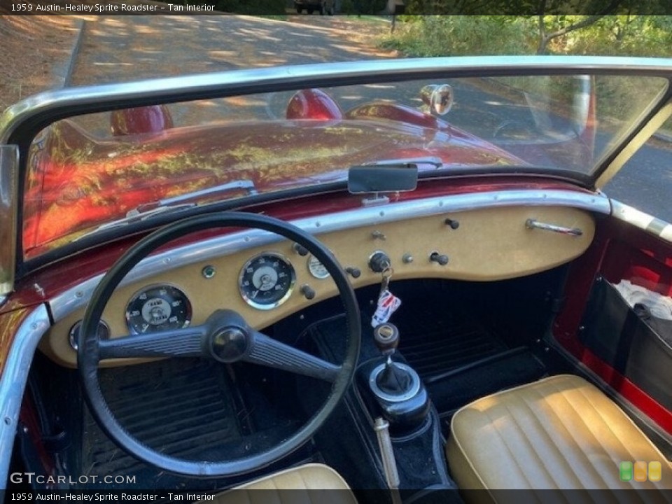 Tan Interior Photo for the 1959 Austin-Healey Sprite Roadster #142966967
