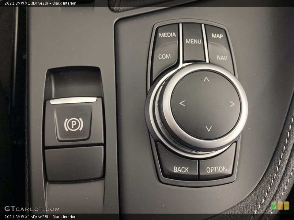 Black Interior Controls for the 2021 BMW X1 sDrive28i #142968233