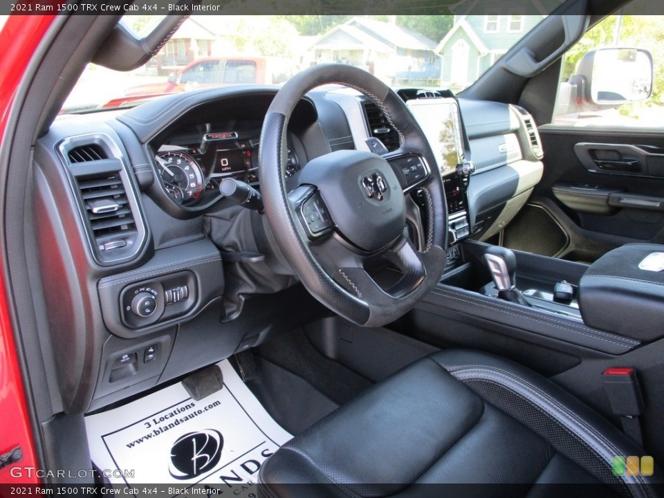 Black Interior Dashboard for the 2021 Ram 1500 TRX Crew Cab 4x4 #142968599