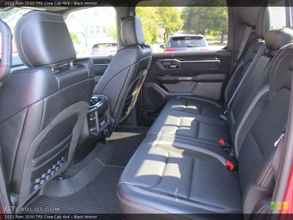 Black Interior Rear Seat for the 2021 Ram 1500 TRX Crew Cab 4x4 #142968635
