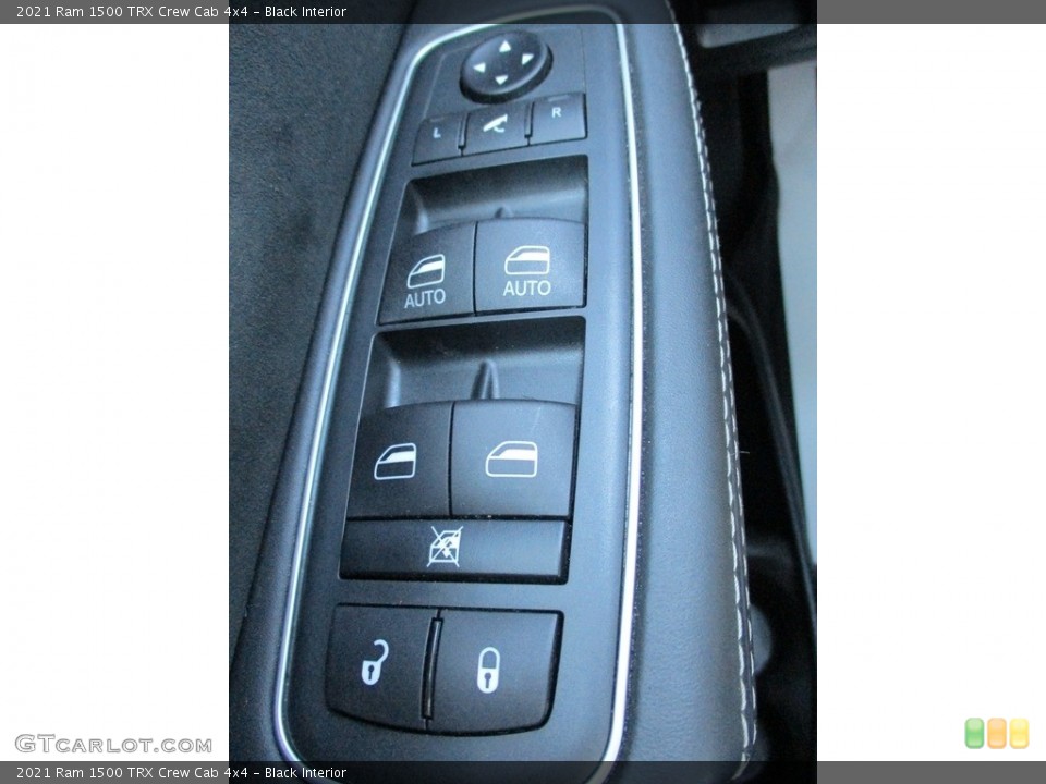 Black Interior Controls for the 2021 Ram 1500 TRX Crew Cab 4x4 #142968668