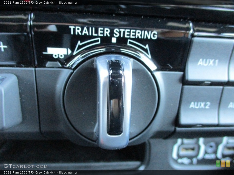 Black Interior Controls for the 2021 Ram 1500 TRX Crew Cab 4x4 #142968971