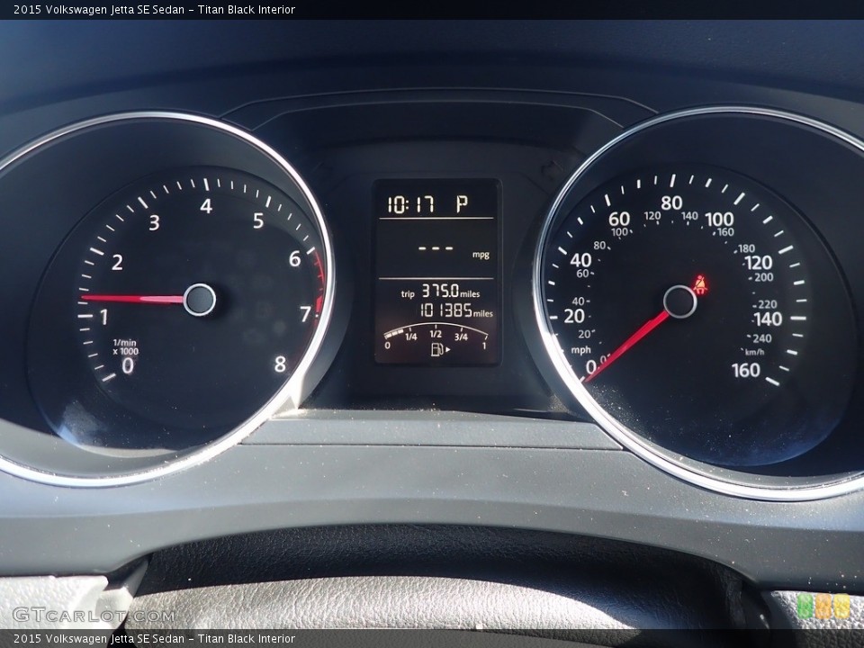 Titan Black Interior Gauges for the 2015 Volkswagen Jetta SE Sedan #142970654