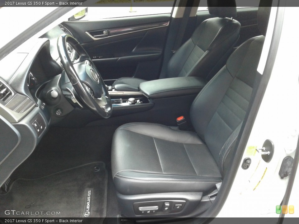 Black 2017 Lexus GS Interiors