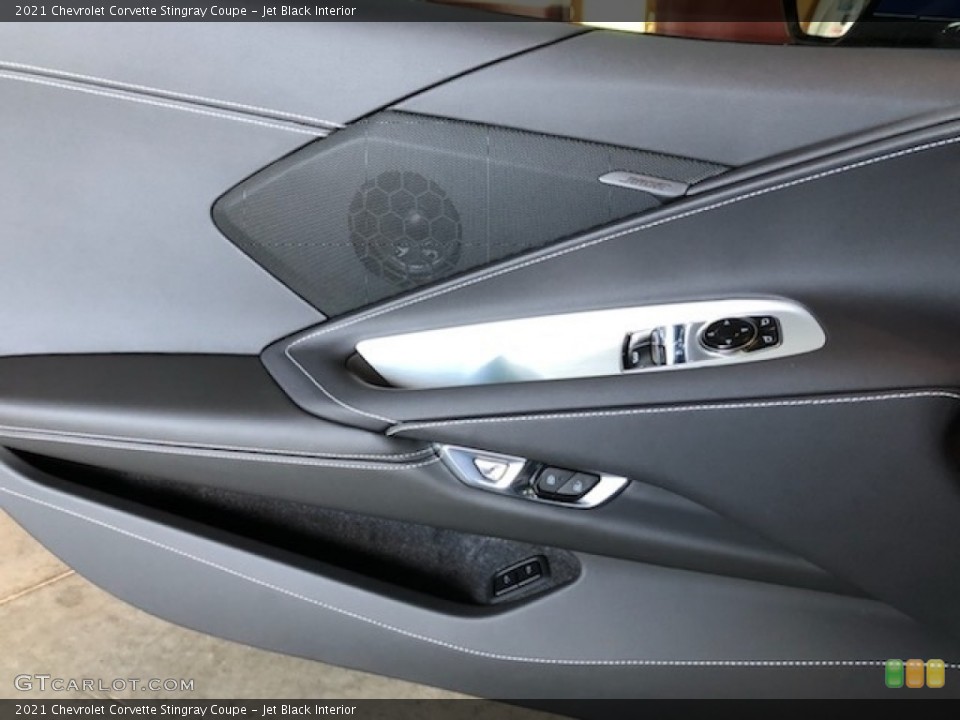 Jet Black Interior Door Panel for the 2021 Chevrolet Corvette Stingray Coupe #142971830