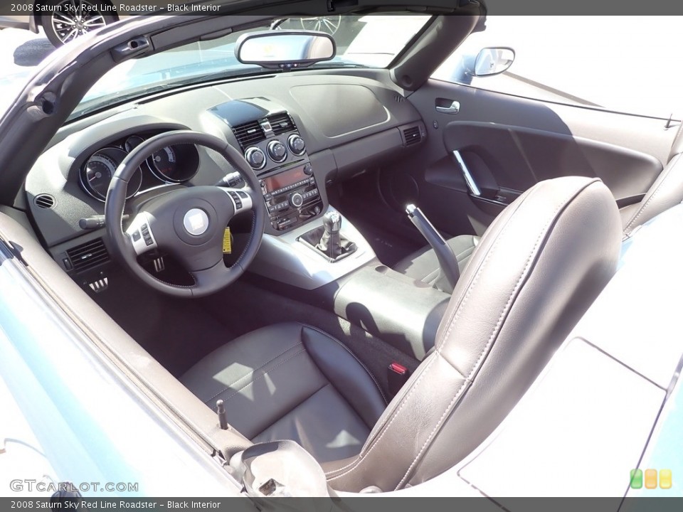 Black Interior Front Seat for the 2008 Saturn Sky Red Line Roadster #142973279