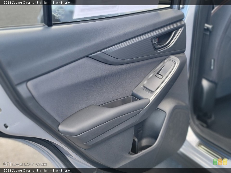 Black Interior Door Panel for the 2021 Subaru Crosstrek Premium #142976262