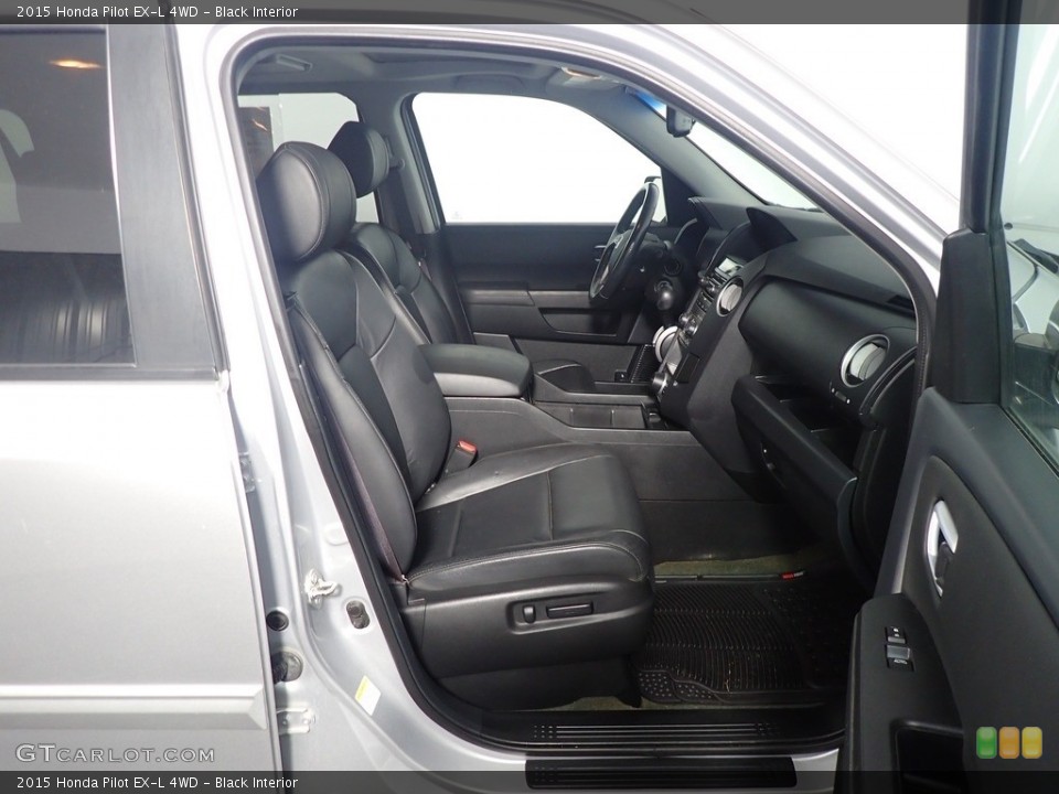 Black Interior Front Seat for the 2015 Honda Pilot EX-L 4WD #142981815
