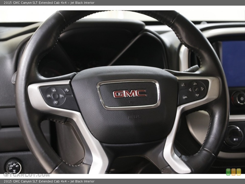 Jet Black Interior Steering Wheel for the 2015 GMC Canyon SLT Extended Cab 4x4 #142983156