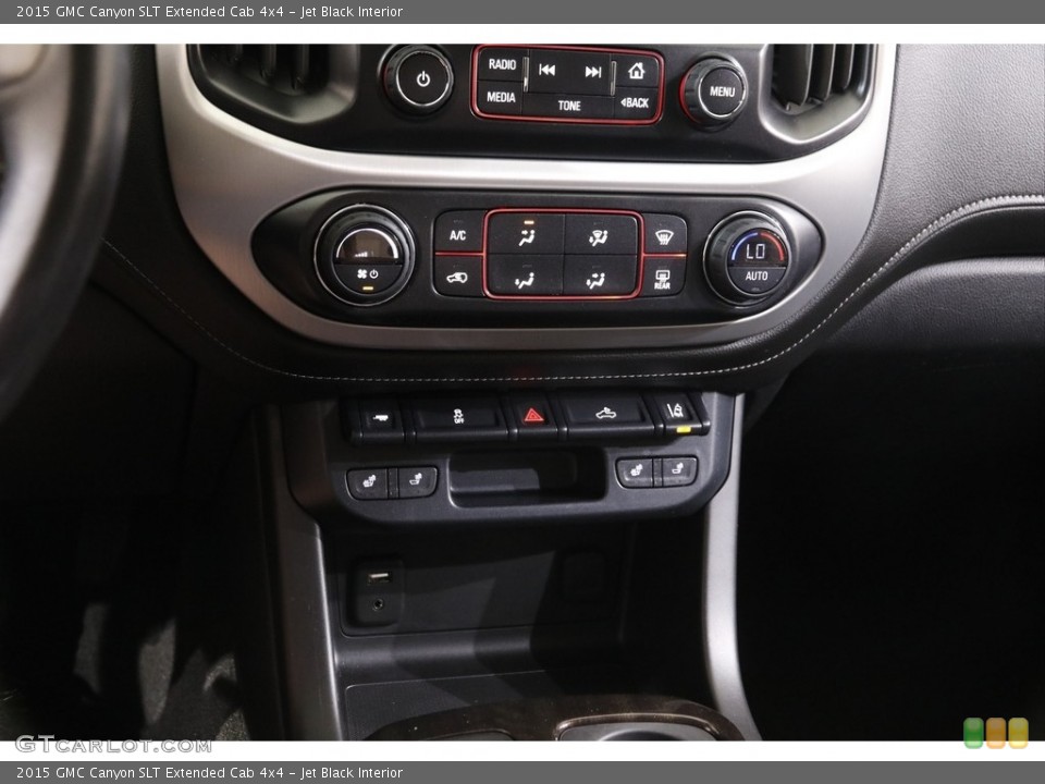 Jet Black Interior Controls for the 2015 GMC Canyon SLT Extended Cab 4x4 #142983270