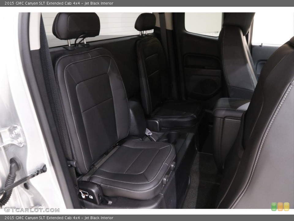 Jet Black Interior Rear Seat for the 2015 GMC Canyon SLT Extended Cab 4x4 #142983342