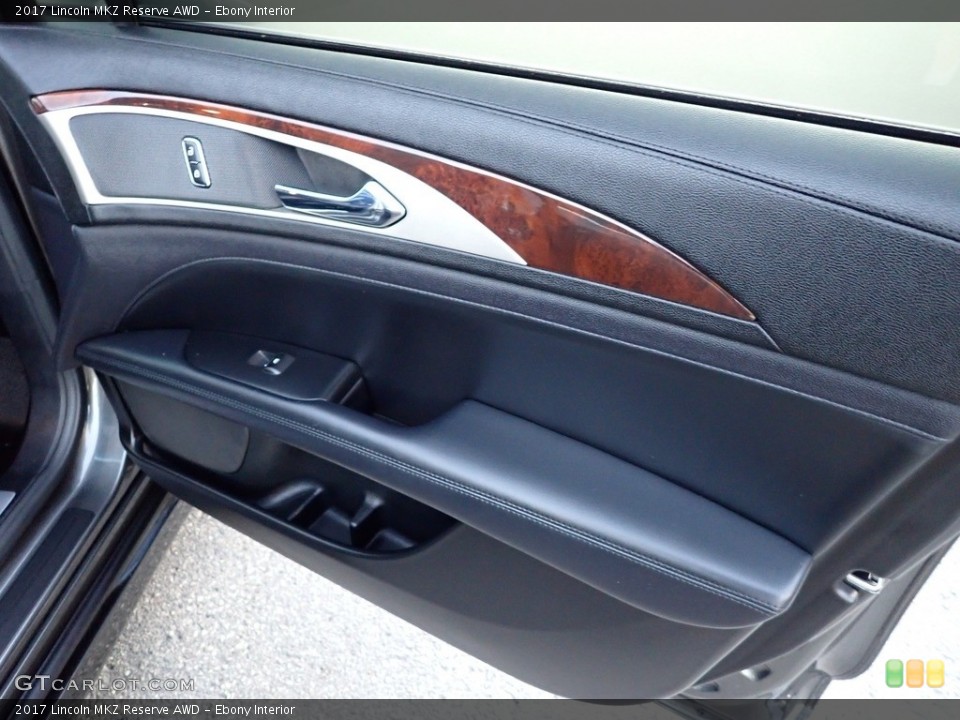 Ebony Interior Door Panel for the 2017 Lincoln MKZ Reserve AWD #142987254