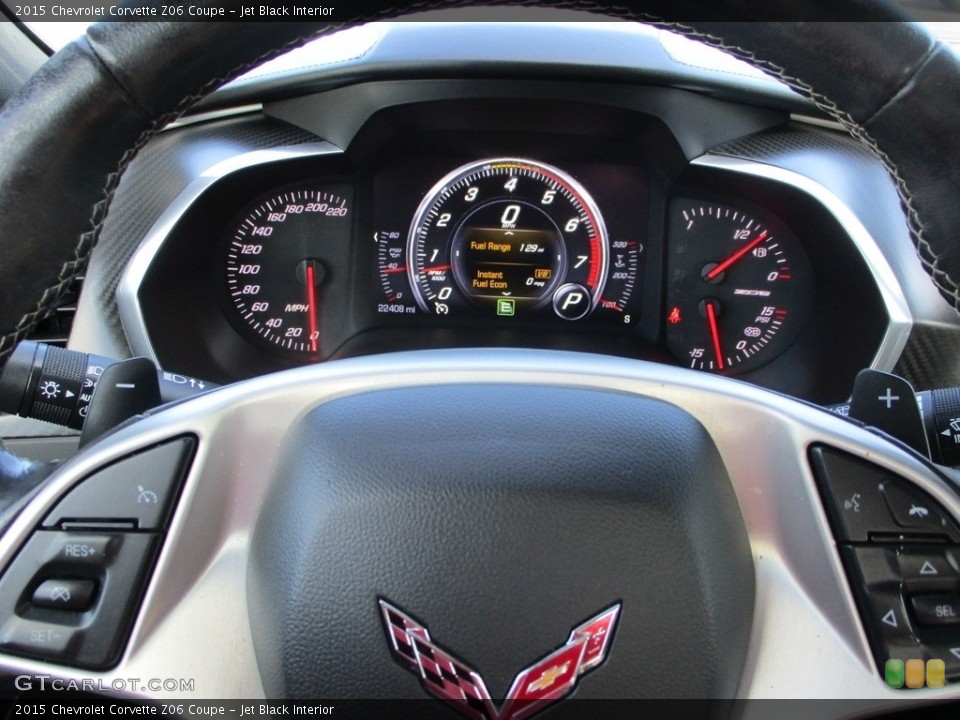 Jet Black Interior Gauges for the 2015 Chevrolet Corvette Z06 Coupe #142988823