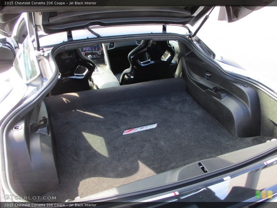 Jet Black Interior Trunk for the 2015 Chevrolet Corvette Z06 Coupe #142988895