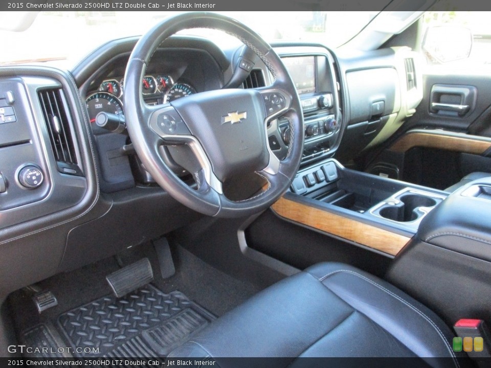 Jet Black Interior Photo for the 2015 Chevrolet Silverado 2500HD LTZ Double Cab #142989090